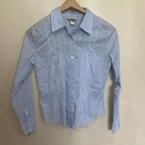 Banana Republic Blue Cotton Button Down